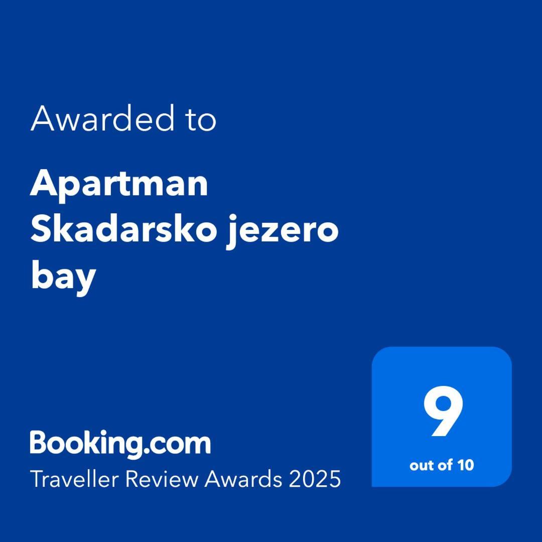 Apartman Skadarsko Jezero Bay Vranjina Eksteriør bilde
